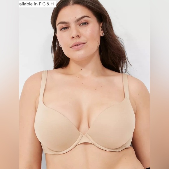 Cacique Boost Plunge Bra 50 DD NWOT - Picture 1 of 7